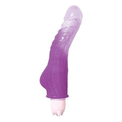 2 Tone 100% Silicone Vaginal Climaxer - Purple