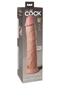 King Cock Elite Sili Dual Density 11In L