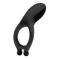 Doc Johnson Optimale - Rechargeable Vibrating C-Ring, Black