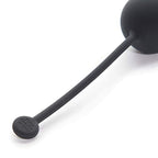 Fifty Shades Of Grey Tighten And Tense Black Silicone Jiggle Balls For Kegel Toning - 70G