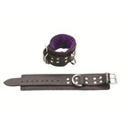 Spartacus Purple Fur Line Restraints, Wrist