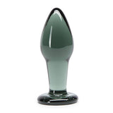 (D) Fifty Shades Darker So Darker Glass Butt Plug