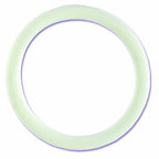 California Exotics Rubber Ring, White, Large