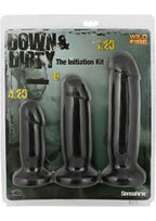 Down And Dirty Initiation Dongs Kit, Black