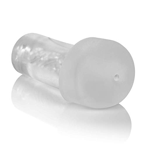 Calexotics, Optimum Series Automatic Smart Pump Replacement Sleeve Male Silicone Masturbation Sleeve - 5 Inch Adult Male Masturbator Sex Toy - Clear Maintenance Free, 1 Count