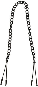 H2H Nipple Clamps Tweezer W/Chain (Blk)