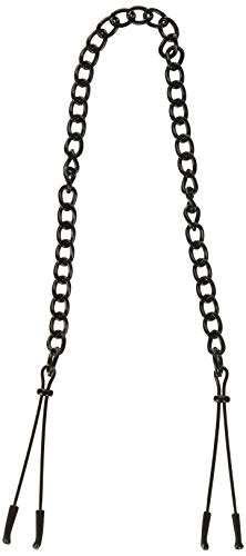 H2H Nipple Clamps Tweezer W/Chain (Blk)