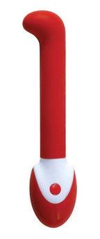 Impressions 5X Silicone Gel Vibe, G-Spot, Red,4.5 Ounce