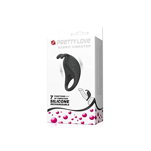 Pretty Love Rabbit Vibrator - Black