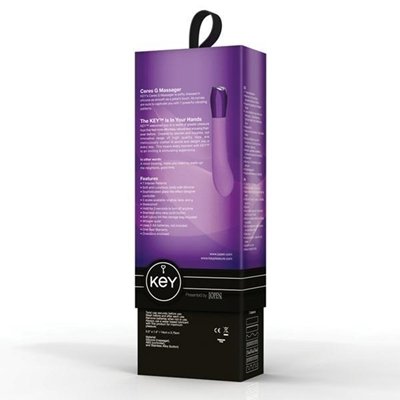 Brand New Key Ceres G Spot - Lavender ''Item Type: G-Spot Vibrators'' (Sold Per Each)