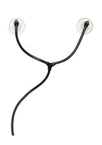 Doc Johnson Kink  Swell  Auto Vibrating Nipple Sucker Cups  Blackclear