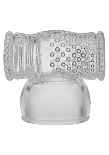 Kink Wand Cock Stroker Attachment - Clear