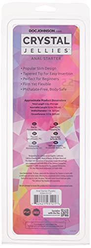 Crystal Jellies Anal Starter Purple 6In