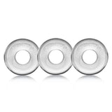 Ringer 3 Pk Cockring Clear (Net)