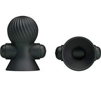 Pretty Love Rechargeable Nipple Suckers-Black