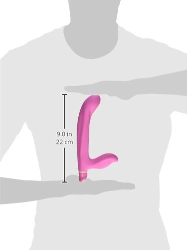 Nasswalk Novelties By Nasswalk Vibrating Strapless Strap-On Pink