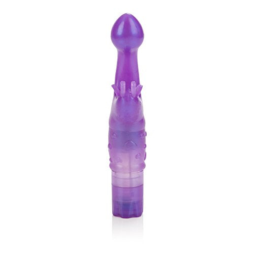 Calexotics Original Butterfly Kiss Vibrator - Multi-Speed Waterproof Vibe - Adult Sex Toys For Couples - Clitoral G Spot Massager - Purple