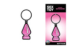 Glitter Butt Plug Keychain (Net)