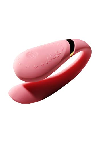 Zalo Fanfan Set Remote-Controlled Couples Massager | Wireless Waterproof Sex Toy With 8 Adjustable Vibration Modes | Usb Rechargeable Battery | 1-Year Warranty | Rogue Pink