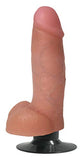 Jock Light Bareskin Vibrating Dildo With Balls - 7 Inch