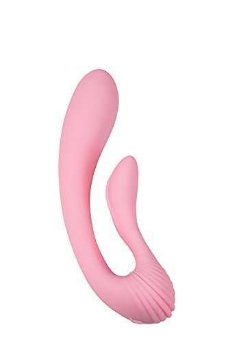 Adrien Lastic G Wave Dual Rabbit Vibrator, Pink, 7 Inch