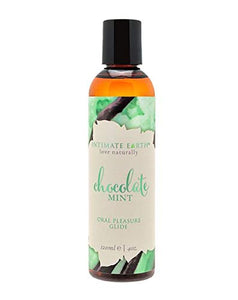 (D) Intimate Earth Chocolate M Glide 4 Oz