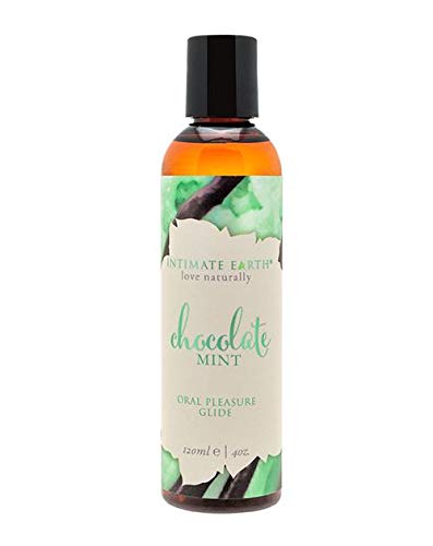 (D) Intimate Earth Chocolate M Glide 4 Oz