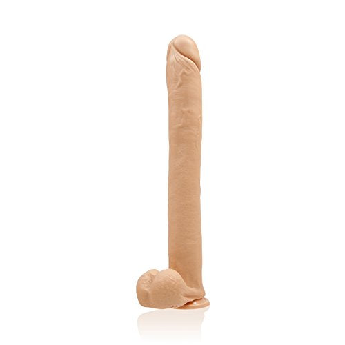 Exxxtreme Dong W/Suction 16In Flesh