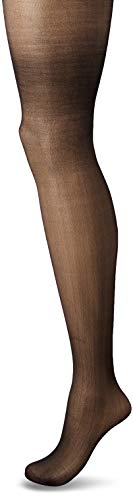 Sheer Suspender Pantyhose Black Q/S