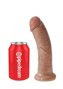 King Cock 8In Cock - Tan