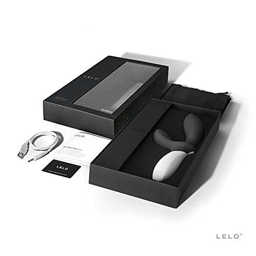 Lelo Loki Wave Anal Massager For Men, Obsidian Black, Vibrating Anal Toy With Wave Movement (Prostate Vibe)