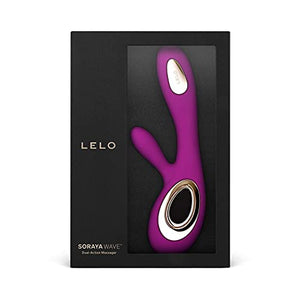 Lelo Soraya Wave Dual Action Vibrator Deep Rose