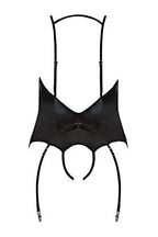 Ms Liquid Onyx Crotchless Teddy Blk Sm