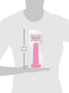 Basix Rubber Works 5Inch Smoothy Dong  Pink
