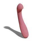 Dame Products Arc Personal Massager For Women And Couples - Curved Deep Feeling Stress Relief - Strong Motor Waterproof Body Safe Materials - Berry Color
