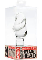 Icon Brands Raging Stallion Helmet Head Plug Xxxl, Clear 6''