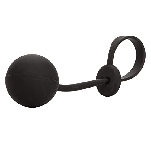 Calexotics Weighted Lasso Ring - Silicone Pleasure Weight Adult Sex Toy - Enhancement Cock Ring - Adult Prostate Stimulating Sex