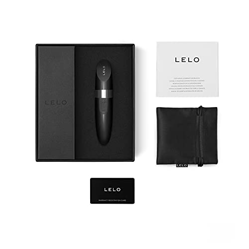 Lelo Mia 2 Lipstick Vibrator For Women, Usb Rechargeable, Spontaneous And Discreet For Women, Black