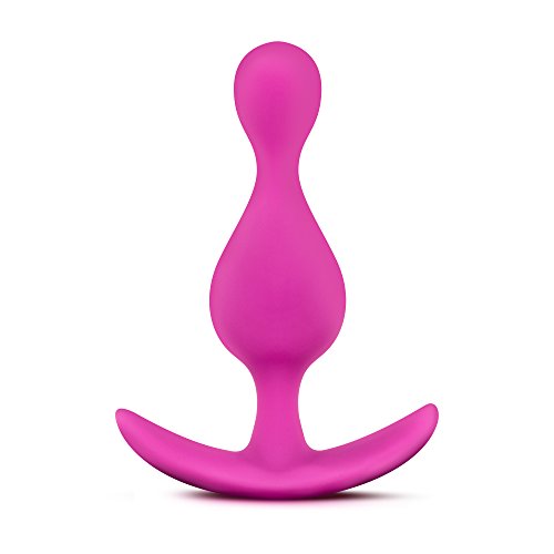 Soft Flexible Platinum Silicone Butt Plug  Anal Buttplug  Sex Toy for Women  Sex Toy for Men Fuchsia