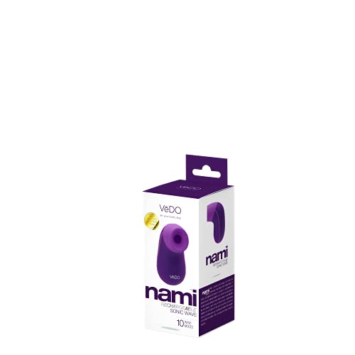 Vedo Nami Rechargeable Mini Sonic Vibe (Deep Purple)