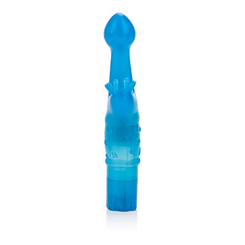 Calexotics Original Butterfly Kiss Vibrator - Multi-Speed Waterproof Vibe - Adult Sex Toys For Couples - Clitoral G Spot Massager - Blue