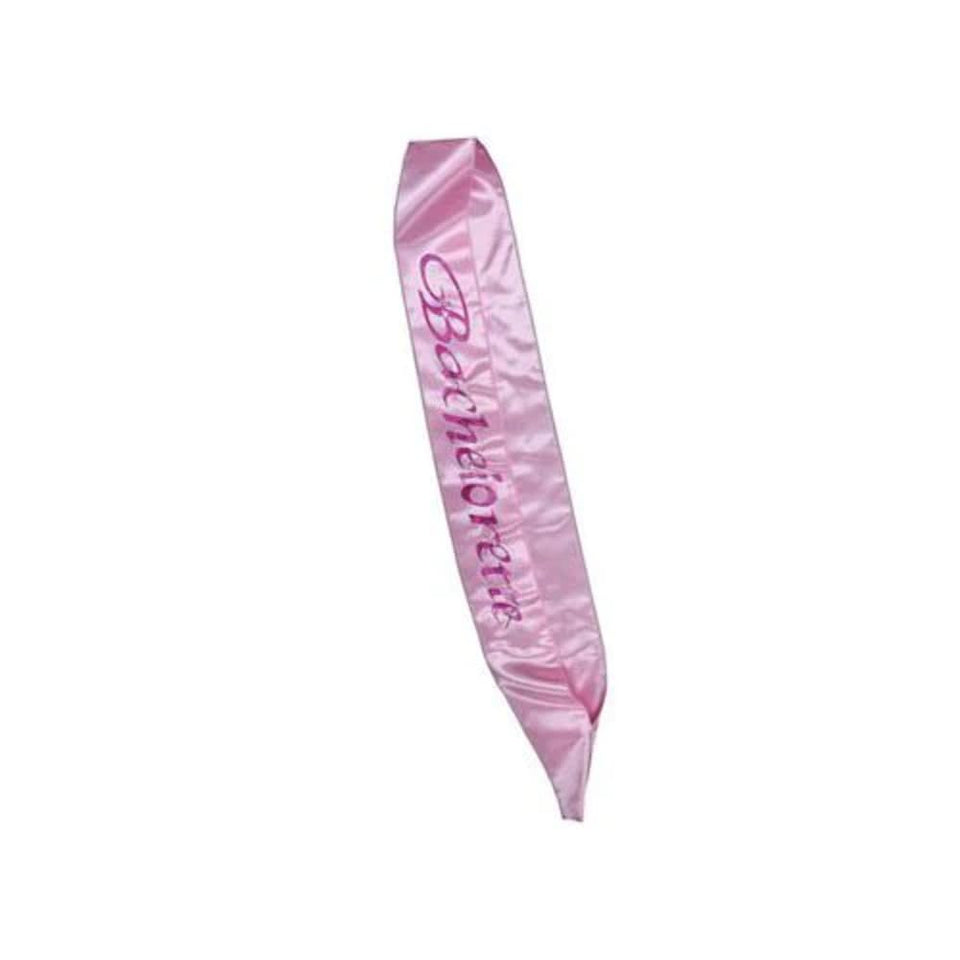 Bachelorette Party Favors Sash Footwear, Flashing Pink