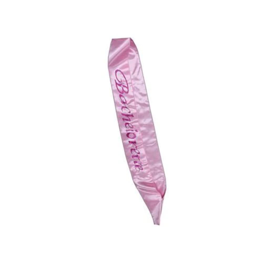 Bachelorette Party Favors Sash Footwear, Flashing Pink