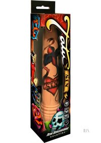 Ns Novelties Tatu Sin Vibrator With Original Tattoo Art Design Waterproof