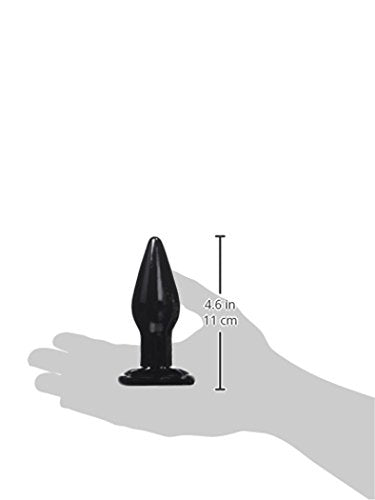 Topco Sales Wildfire Down Dirty Butt Plug 4'', Black