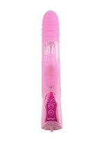 Pipedream Wow Vibe Triple Ecstasy 2 Silicone Rabbit,Waterproof, Pink