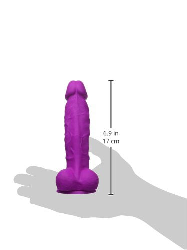 Ns Novelties Coloursoft Soft Dildo, Purple, 5 Inch