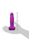Ns Novelties Coloursoft Soft Dildo, Purple, 5 Inch