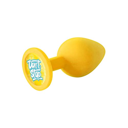 The 9S Booty Call Butt Plug Yellow DonT Stop