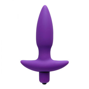 Trinity Vibes Vibrating Silicone Anal Plug, Small
